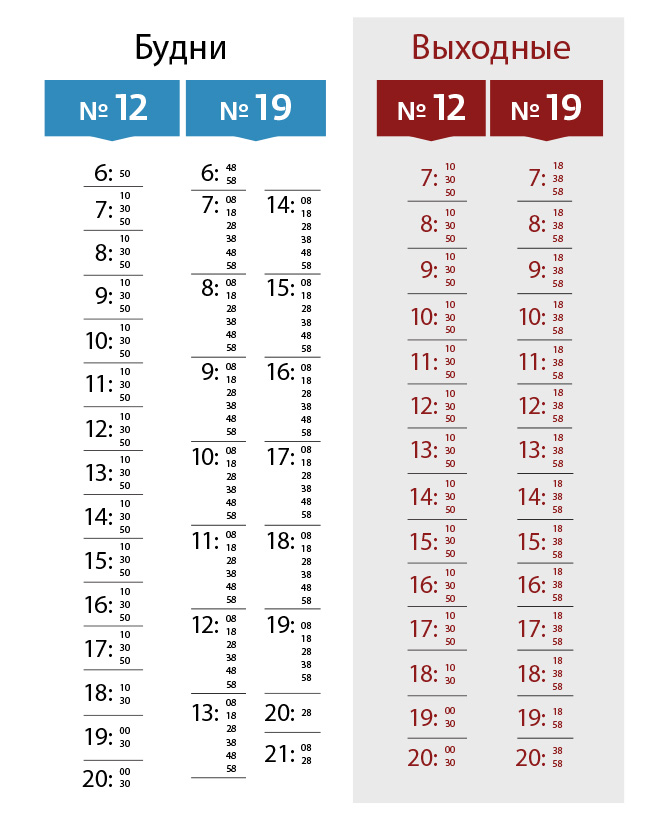 Расписание движения автобусов от остановки ЖК "Скандинавия"